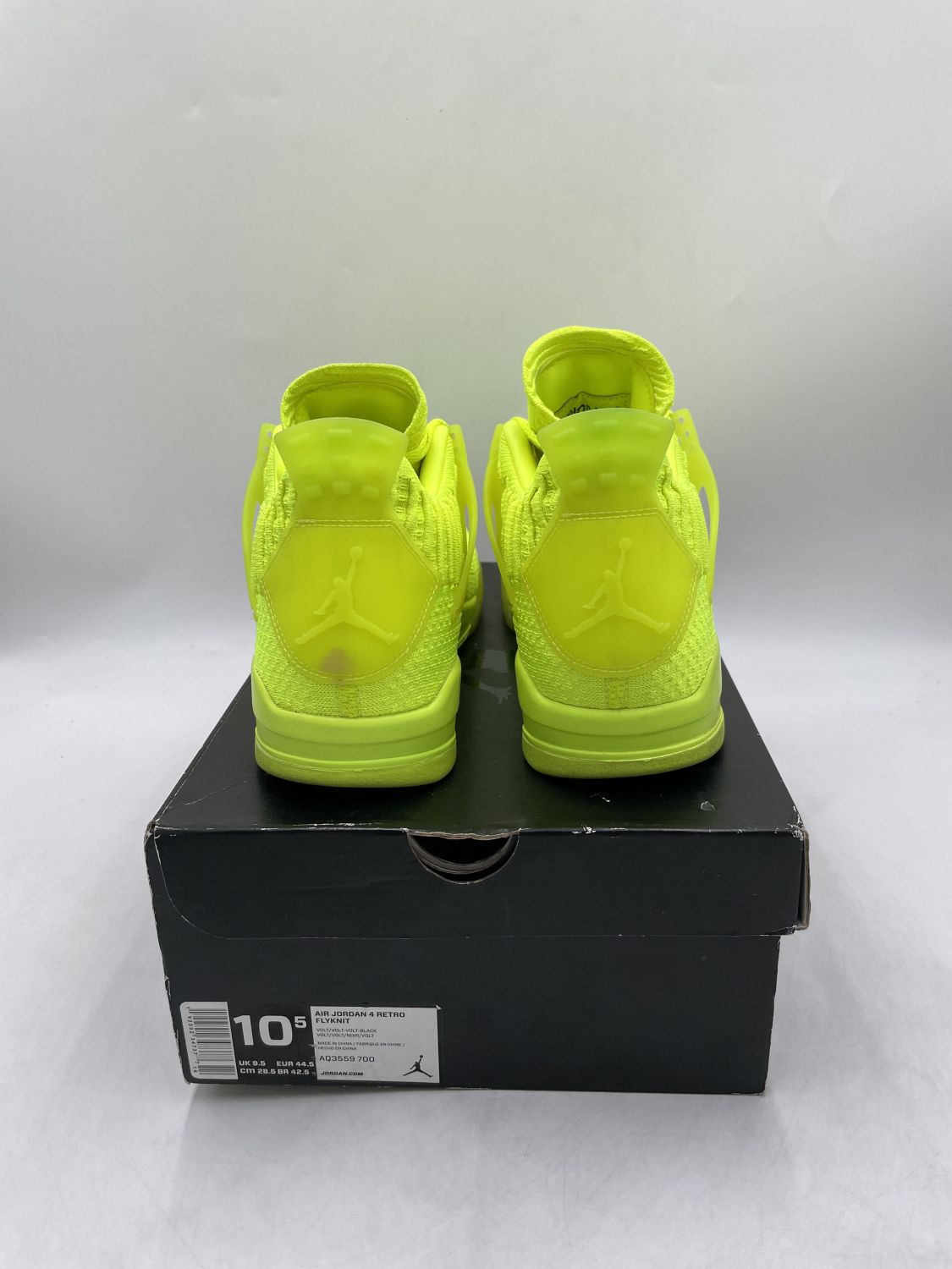 jordan 4 retro flyknit volt