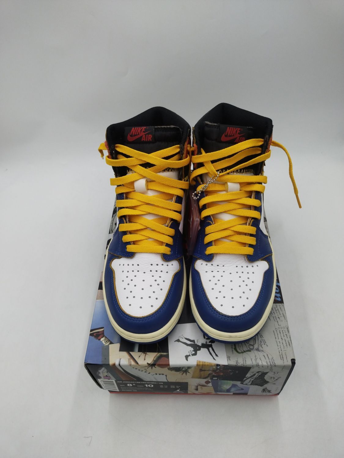 jordan 1 retro high union los angeles blue toe