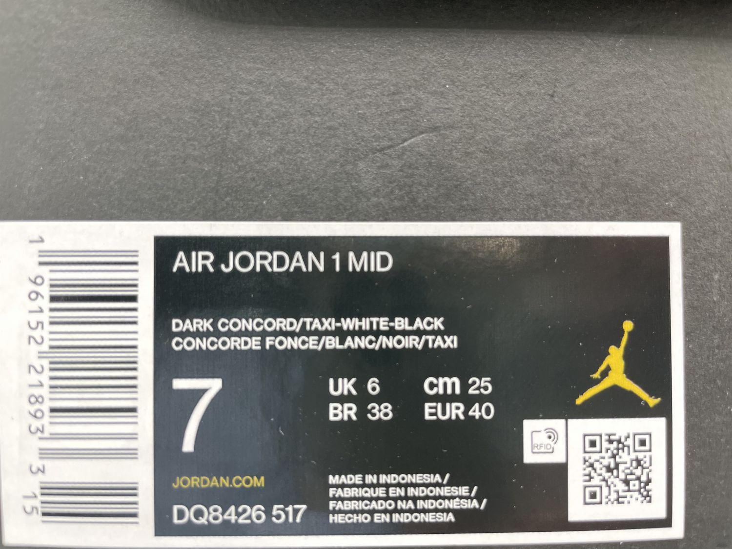 20478 - Jordan 1 Mid Lakers (2022) | Item Details - AfterMarket