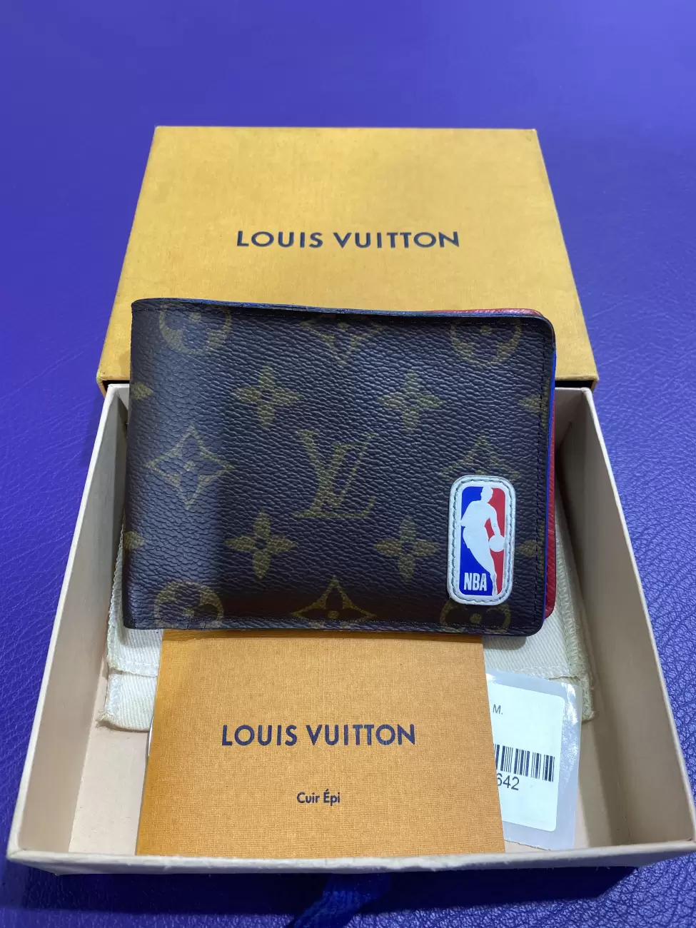 34383 - Louis Vuitton X Nba Multiplayer Monogram Wallet | Item Details ...