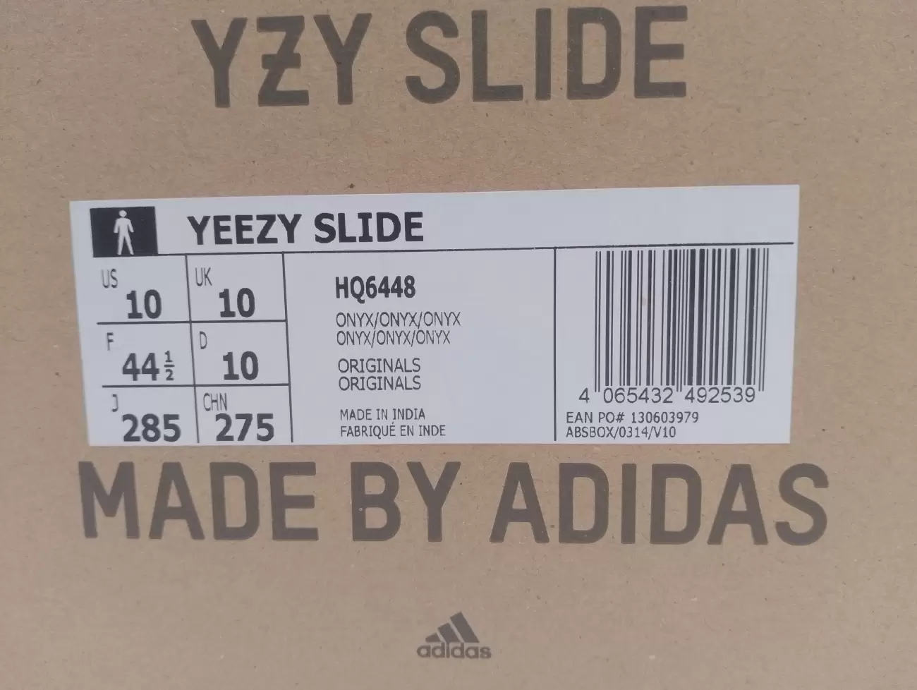 41282 - Adidas Yeezy Slide Onyx (2022/2023) | Item Details - AfterMarket