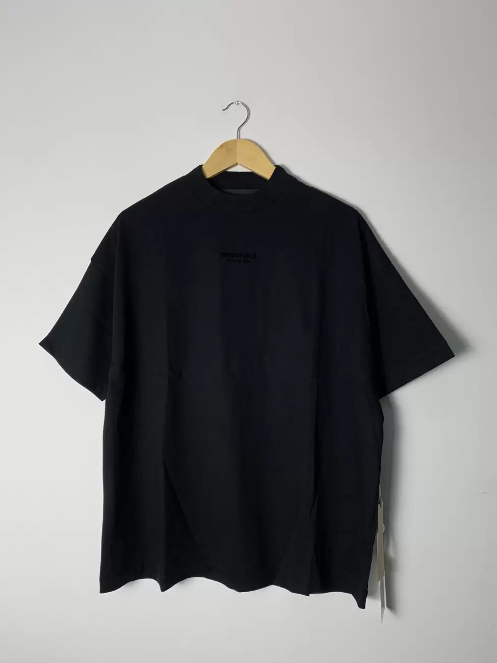 41547 - Fear Of God Essentials Ss24 Core Jet Black Tee | Item Details ...