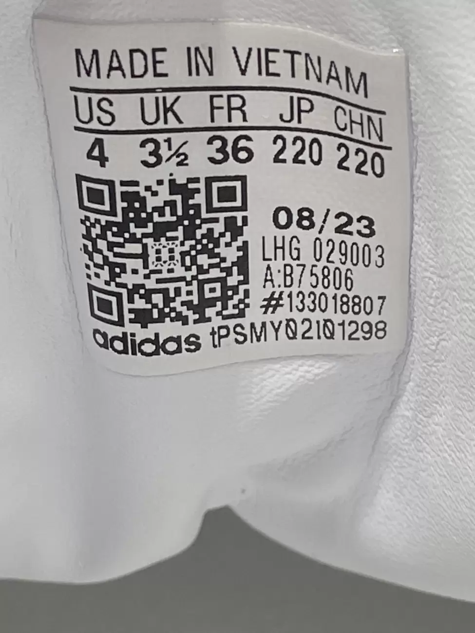 41743 - Adidas Samba OG Cloud White Core Black | Item Details - AfterMarket