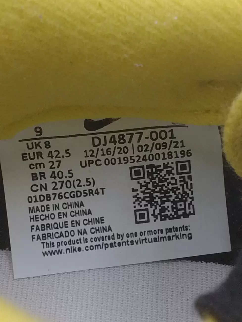 42717 - Nike LD Waffle Sacai Undercover Black Bright Citron | Item ...