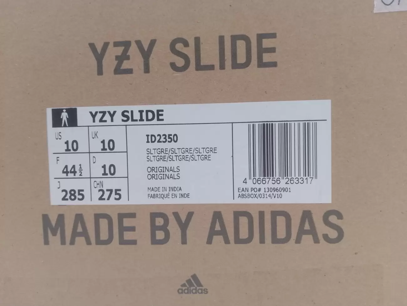 43345 - Adidas Yeezy Slide Slate Grey | Item Details - AfterMarket