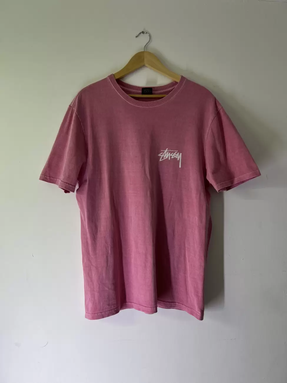 43651 - Stussy Washed Pink Tee | Item Details - AfterMarket